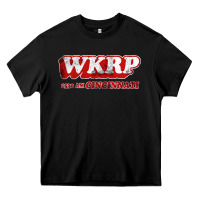 Black wkrp in cincinnati Heavy Core Tee - artisFamous