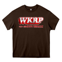 Chocolate Brown wkrp in cincinnati Heavy Core Tee - artisFamous