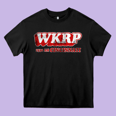 Wkrp In Cincinnati Heavy Core Tee Designed By Artisfamous