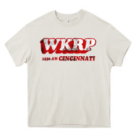 Cream wkrp in cincinnati Heavy Core Tee - artisFamous