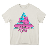 Cream Cats on Synthesizers in Space Heavy Core Tee - artisFamous