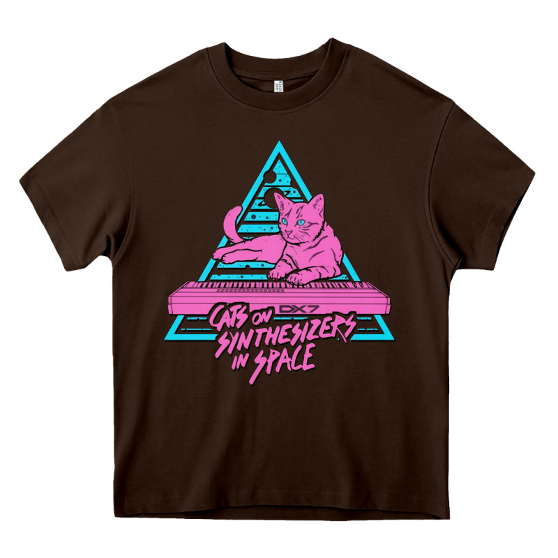 Cats On Synthesizers In Space Heavy Core Tee by artisFamous | Teevron