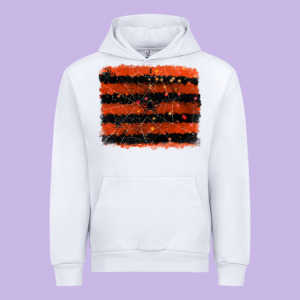 Halloween Spider Backround Urban Hoodie Designed By Ranaportraitstore