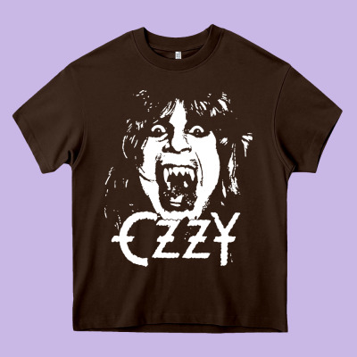 Crazy Train Vintage Rock Heavy Core Tee Designed By Artisfamous