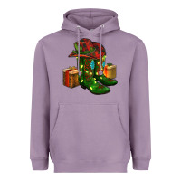 Lavender cowboy hat with boots christmas Heavyweight Hoodie - RanaPortraitStore
