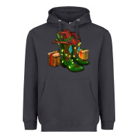 Smoke cowboy hat with boots christmas Heavyweight Hoodie - RanaPortraitStore