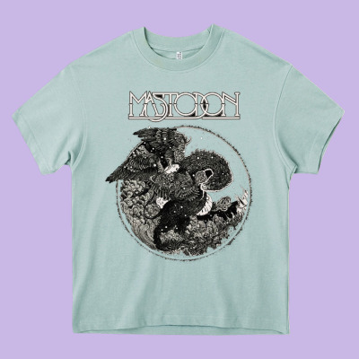 Mastodon Heavy Core Tee Designed By Artisfamous