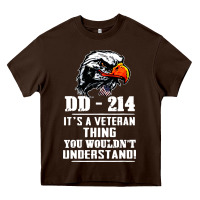 Chocolate Brown dd 214 Heavy Core Tee - artisFamous