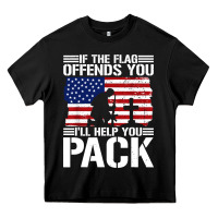 Black if the flag offends you Heavy Core Tee - artisFamous