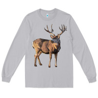 Moon Dust Mule Buck Deer Long Sleeve Tee - LillyAllenDesigns