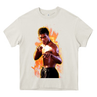 Cream bruce leroy Heavy Core Tee - artisFamous