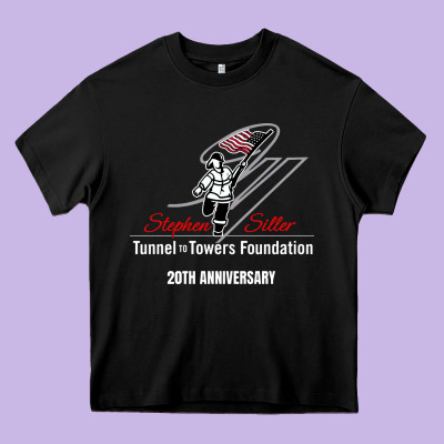 Tunnel To Towers Foundation Heavy Core Tee Designed By Artisfamous