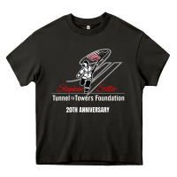 Asphalt tunnel to towers foundation Heavy Core Tee - artisFamous