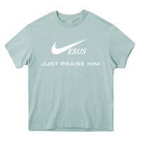 Arona jesus just praise him jesus surfed christian Heavy Core Tee - artisFamous