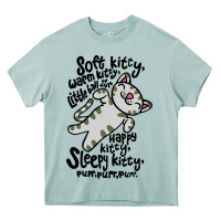 Arona soft kitty warm kitty Heavy Core Tee - artisFamous