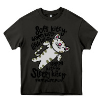 Asphalt soft kitty warm kitty Heavy Core Tee - artisFamous
