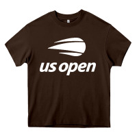 Chocolate Brown us open Heavy Core Tee - artisFamous