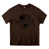 Chocolate Brown vandelay nyc Heavy Core Tee - artisFamous
