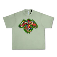 Oil Green christmas western thunderbird Urban Heavy Tee - RanaPortraitStore