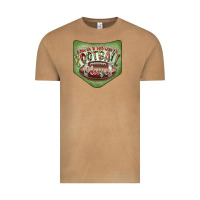 Vintage Camel Christmas Pocket Vintage Tee - CowhideDigitalArt