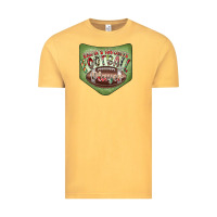 Vintage Mustard Christmas Pocket Vintage Tee - CowhideDigitalArt