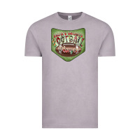 Vintage Zinc Christmas Pocket Vintage Tee - CowhideDigitalArt