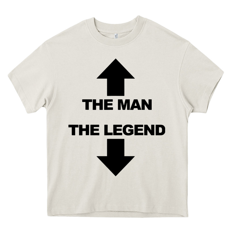 The Man The Legend Funny Adult Humor Heavy Core Tee by artisFamous | Teevron