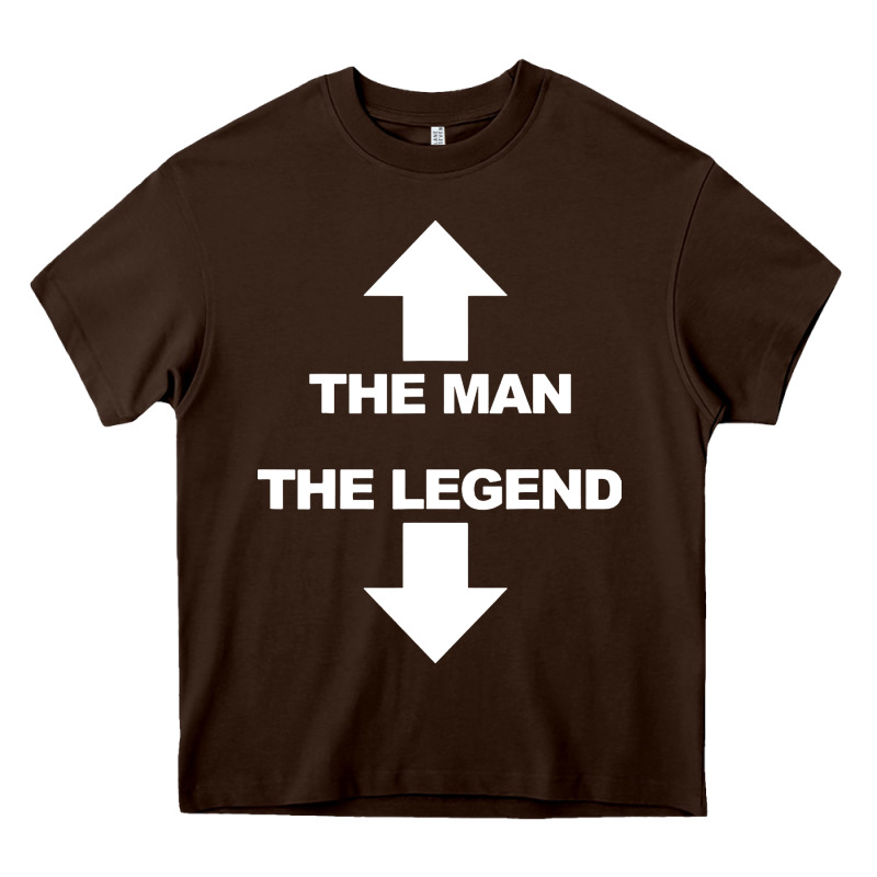 The Man The Legend Funny Adult Humor Heavy Core Tee by artisFamous | Teevron