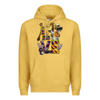 Antique Gold halloween love gnome Premium Hoodie - BarkalooDesign