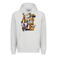 Dove Grey halloween love gnome Premium Hoodie - BarkalooDesign