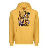 Mustard halloween love gnome Premium Hoodie - BarkalooDesign