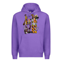 Purple halloween love gnome Premium Hoodie - BarkalooDesign