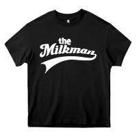Black the milk man Heavy Core Tee - artisFamous
