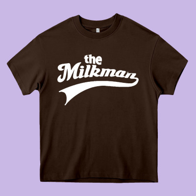 The Milk Man Heavy Core Tee Designed By Artisfamous