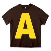 Chocolate Brown letter a chipmunk christmas Heavy Core Tee - artisFamous