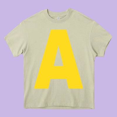 Letter A Chipmunk Christmas Heavy Core Tee Designed By Artisfamous