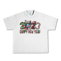 Lunar Rock 2023 Happy New Year Urban Heavy Tee - CowhideDigitalArt