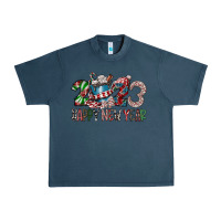 Midnight Navy 2023 Happy New Year Urban Heavy Tee - CowhideDigitalArt