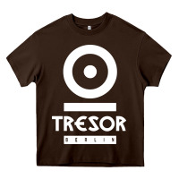 Chocolate Brown tresor Heavy Core Tee - artisFamous