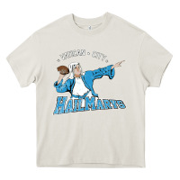 Cream vatican city hailmarys Heavy Core Tee - artisFamous