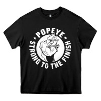 Black strong to the finish Heavy Core Tee - artisFamous