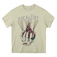 Mossy arcade fire hand Heavy Core Tee - artisFamous