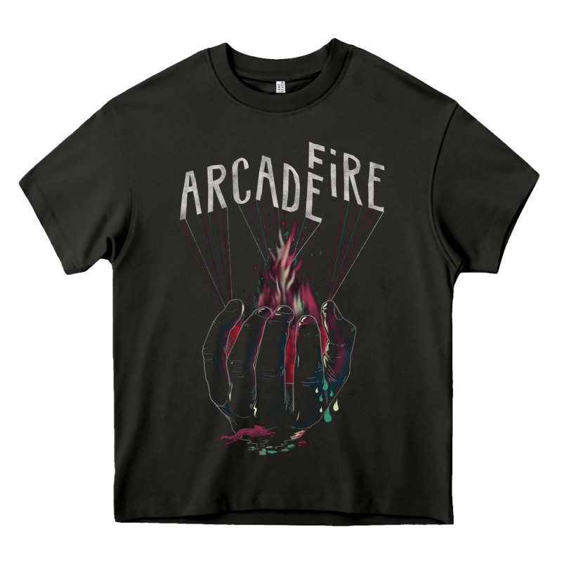 Arcade Fire Hand Heavy Core Tee by artisFamous | Teevron