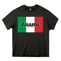 Asphalt vespa motorcycle Heavy Core Tee - artisFamous