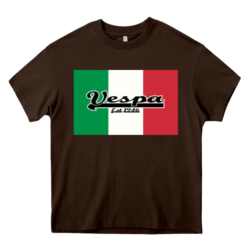 Vespa Motorcycle Heavy Core Tee by artisFamous | Teevron