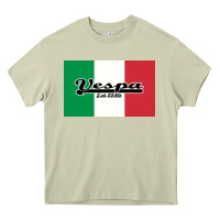 Mossy vespa motorcycle Heavy Core Tee - artisFamous