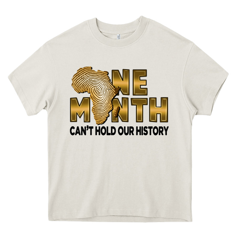 One Month Can't Hold Our History Heavy Core Tee by FaDigitalArtStudio | Teevron