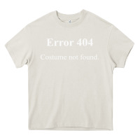 Cream 404 costume not found in white version Heavy Core Tee - artisFamous