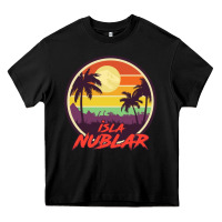 Black isla nublar holiday Heavy Core Tee - artisFamous