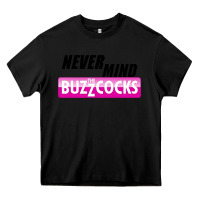 Black Never Mind the Buzzcocks Heavy Core Tee - artisFamous